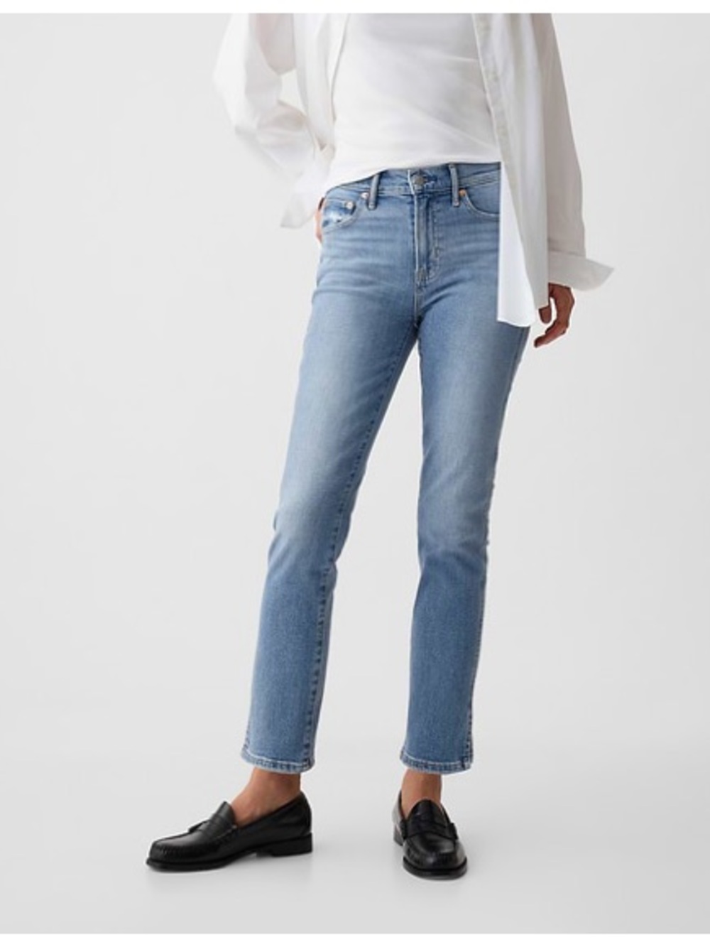Gap Vintage Slim Mid rise Medium Wash Denim Jeans NEW Size 28 Waist 6R